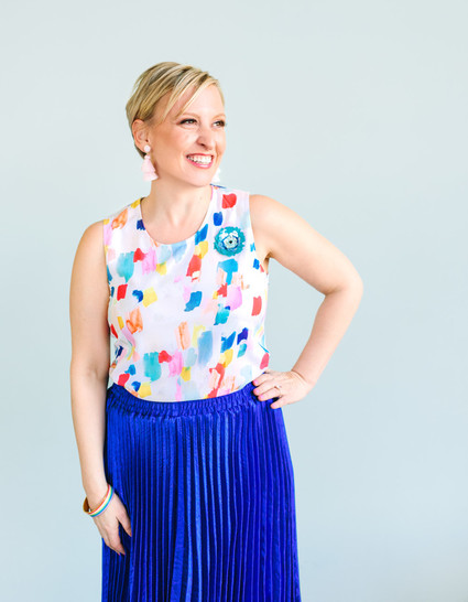 Colorful modern party ideas