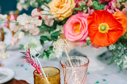 Colorful modern party ideas