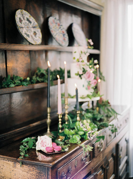 Romantic wedding decor