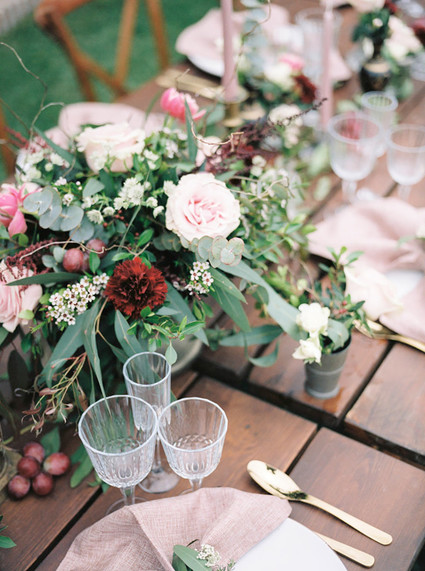 Romantic wedding decor