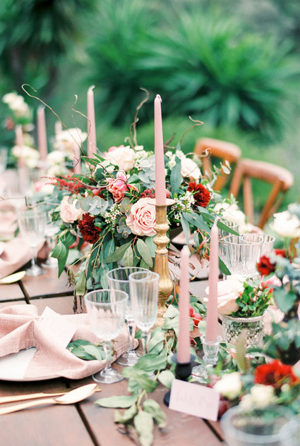 Romantic wedding decor