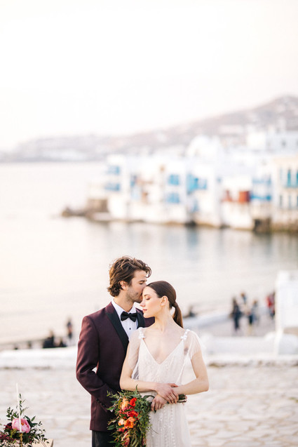 Destination wedding in Mykonos Greece