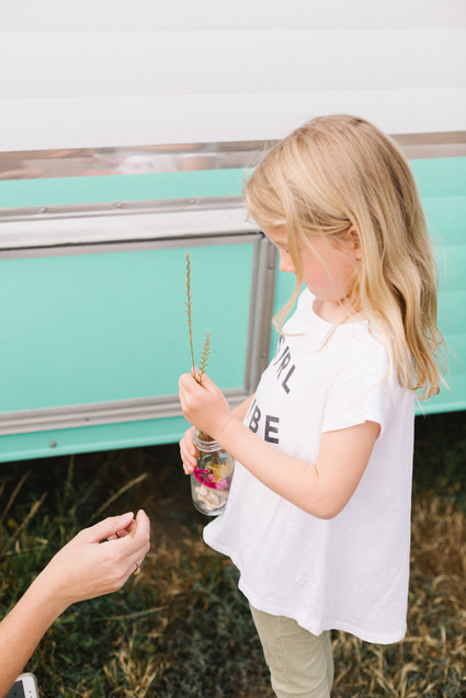 Father's Day camping trip at The Holidays vintage trailers in San Clemente Inspiration