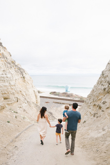 Father's Day camping trip at The Holidays vintage trailers in San Clemente