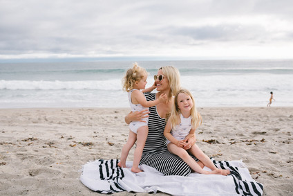 Father's Day camping trip at The Holidays vintage trailers in San Clemente