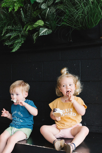 Father's Day camping trip at The Holidays vintage trailers in San Clemente