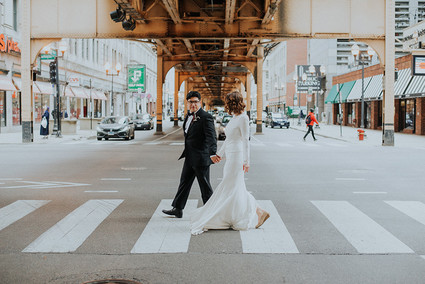 Luxe, moody butterfly inspired wedding