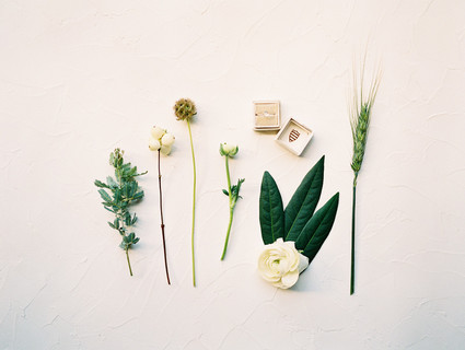 Geometric brass + blush wedding inspiration at Franciscan Gardens