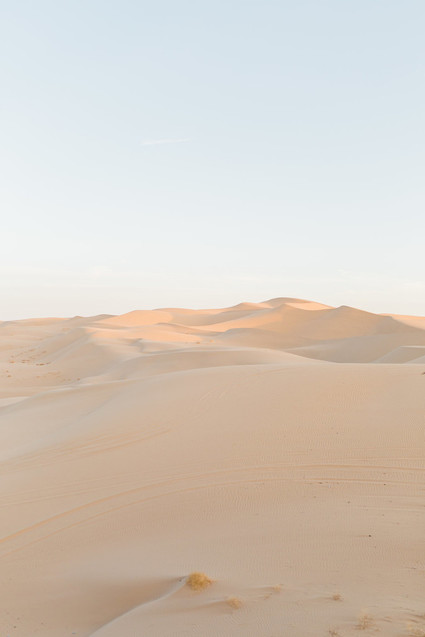 Formal engagement photos on the Sand Dunes of Glamis, CA Inspiration