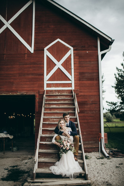 Rustic moody farm wedding inspiration in Bozeman, Montana