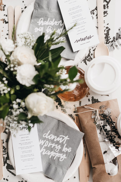 Donut party 1st birthday