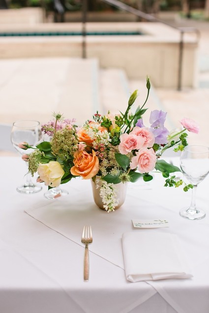 Floral first birthday Korean Dol in downtown LA