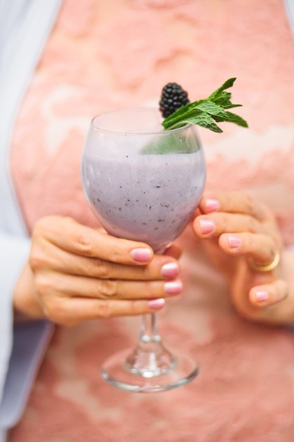 Floral first birthday Korean Dol in downtown LA