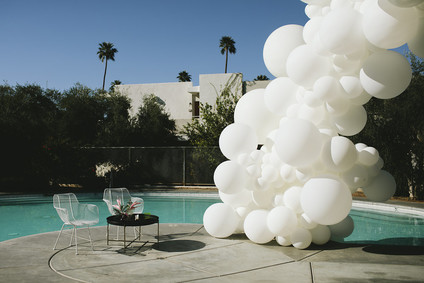 Colorful modern Palm Springs wedding at the Ace Hotel Inspiration