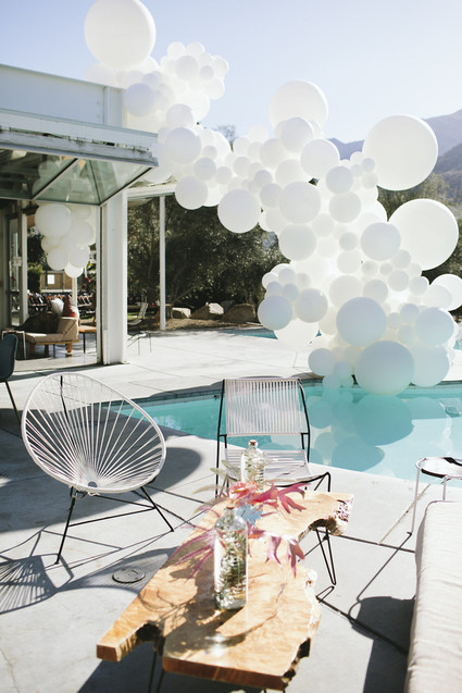 Colorful modern Palm Springs wedding at the Ace Hotel Inspiration