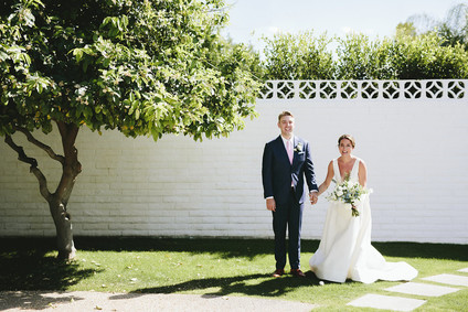 Colorful modern Palm Springs wedding at the Ace Hotel