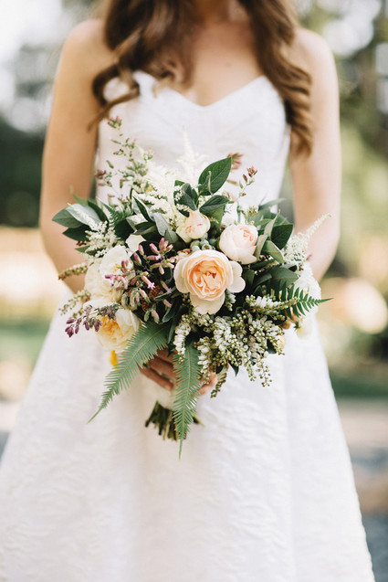 Intimate, elegant backyard wedding in Santa Barbara