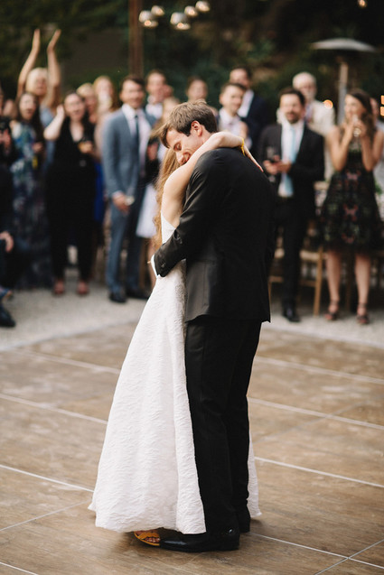 Intimate, elegant backyard wedding in Santa Barbara