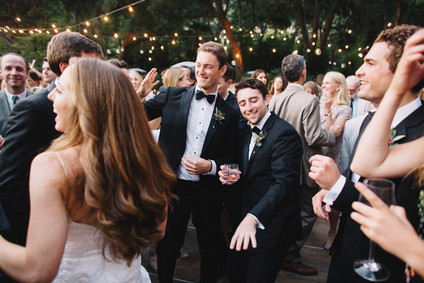 Intimate, elegant backyard wedding in Santa Barbara