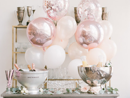Luxe Parisian tea party 3rd birthday
