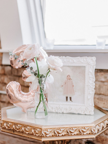 Luxe Parisian tea party 3rd birthday