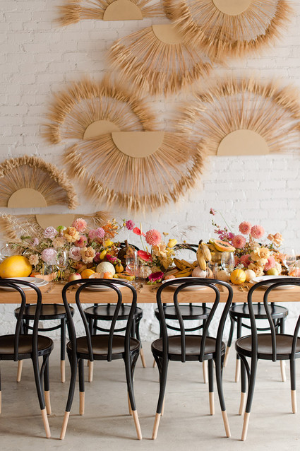 Tropical summer party vibes at Office Party in LA Inspiration