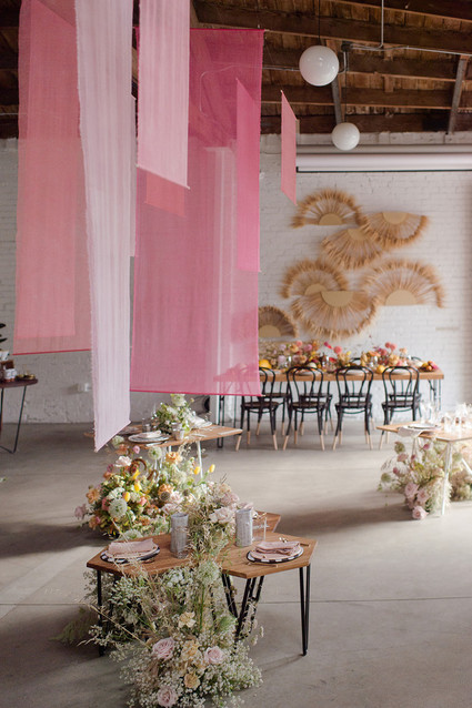Tropical summer party vibes at Office Party in LA Inspiration