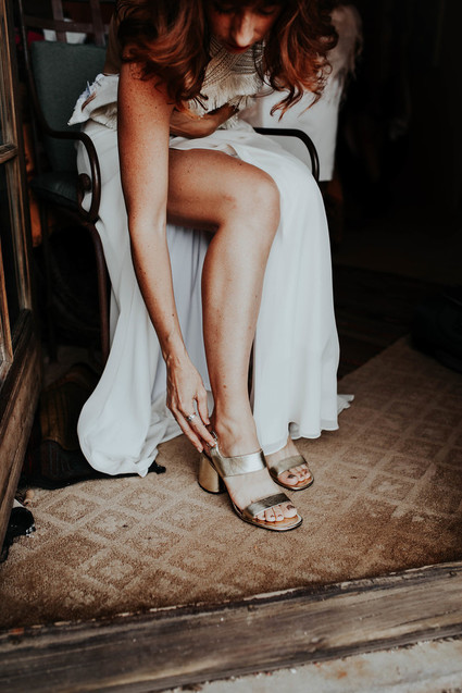 DIY desert wedding at Le Haute Desert Aerie in Pioneertown