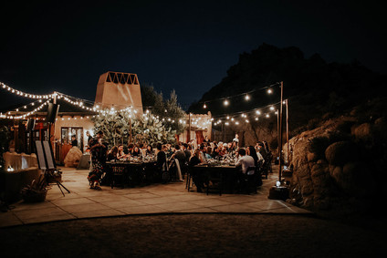 DIY desert wedding at Le Haute Desert Aerie in Pioneertown