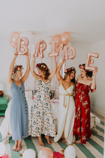 Tropical bachelorette party ideas in Palm Springs Inspiration