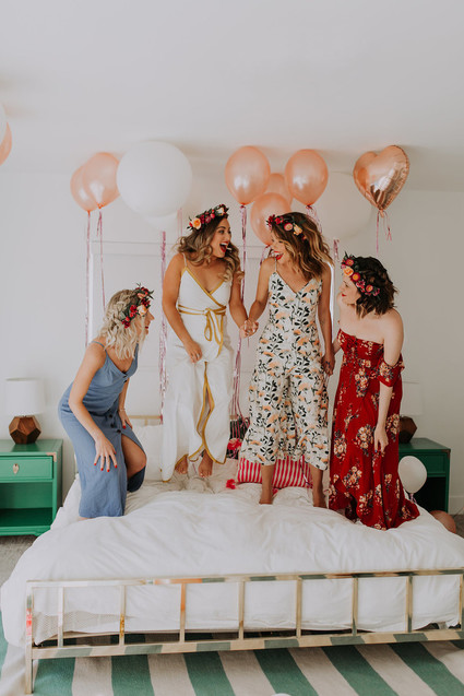 Tropical bachelorette party ideas in Palm Springs Inspiration