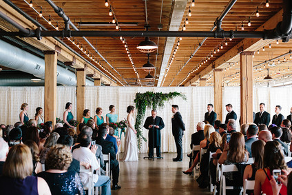 Colorful wedding at The Cheney Place in Grand Rapids