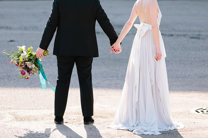 Colorful wedding at The Cheney Place in Grand Rapids