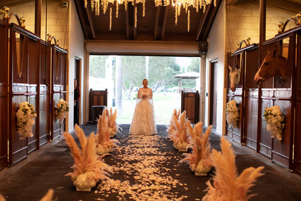 Kaley Cuoco's equestrian inspired ranch wedding in San Diego Inspiration