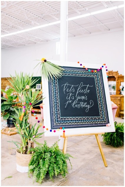 June's 1st birthday modern mexican fiesta Inspiration