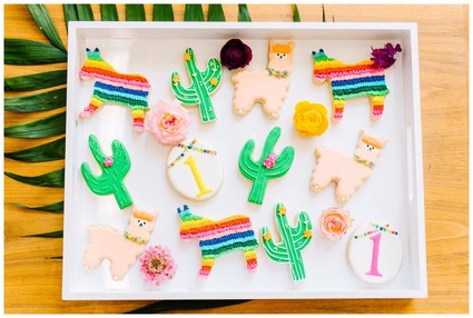 June's 1st birthday modern mexican fiesta Inspiration