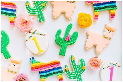 June's 1st birthday modern mexican fiesta Inspiration