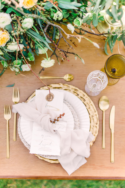 Romantic wedding inspiration Inspiration