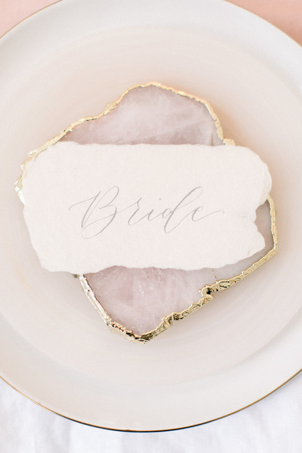 Ethereal stylish blush bridal inspiration Inspiration