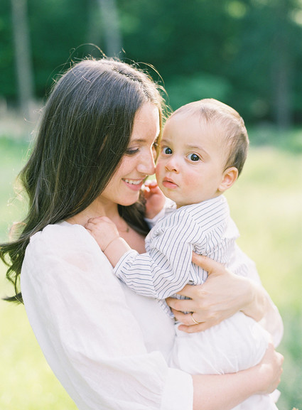 rustic summer upstate New York family photos on film by Jen Huang