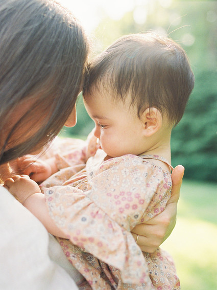 rustic summer upstate New York family photos on film by Jen Huang