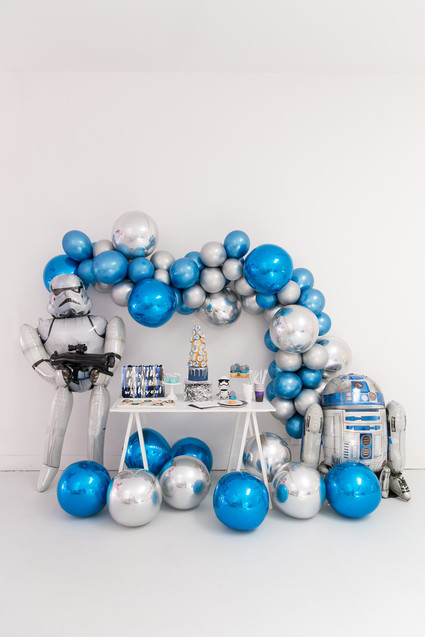 Modern Star Wars birthday party ideas Inspiration