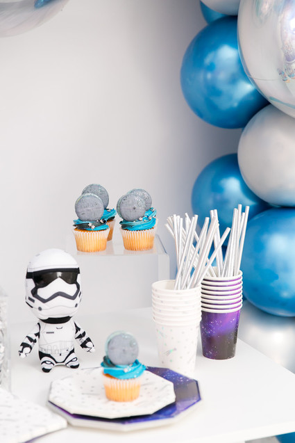 Modern Star Wars birthday party ideas Inspiration