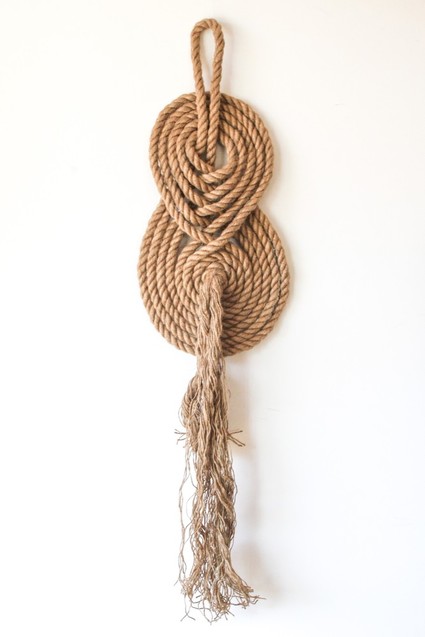 Knotted wall hangings