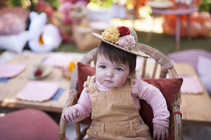 Earth tone llama themed first birthday party