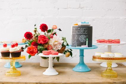 Modern back-to-school party from Beijos Events Inspiration