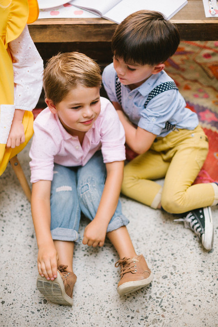 Modern back-to-school party from Beijos Events