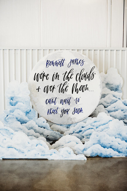 Helicopter-themed baby shower in at Hangar 21 in Orange County