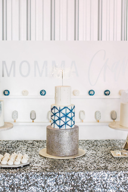 Helicopter-themed baby shower in at Hangar 21 in Orange County