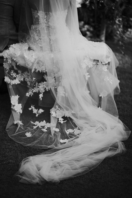 Elegant, romantic white + green wedding at Khayangan Estate in Bali